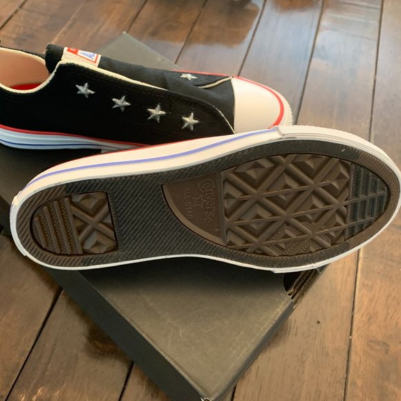 Converse Chuck Taylor All Star Black Slip-On *NEW* Big Kids 4 - Picture 2 of 7